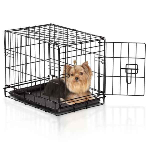 dog crate for Yorkshire Terrier
