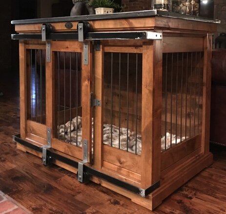 fancy dog crate